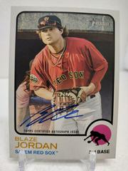 Blaze Jordan #ROA-BJ Baseball Cards 2022 Topps Heritage Minor League Real One Autographs Prices