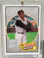 Roberto Clemente [Jersey Charcoal] Baseball Cards 2008 Upper Deck Baseball Heroes Prices