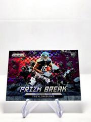 Treylon Burks [Purple Power] #PB-9 Football Cards 2022 Panini Prizm Break Prices