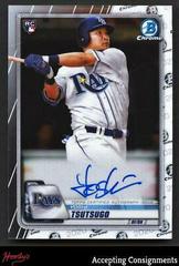 Yoshi Tsutsugo #CRAYT Baseball Cards 2020 Bowman Chrome Rookie Autographs Prices