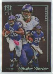 Adrian Peterson [Holo Silver] #10 Football Cards 2022 Panini National Treasures Modern Masters Prices