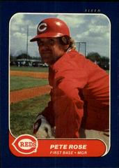 Pete Rose Baseball Cards 1986 Fleer Mini Prices