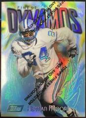 Herman Moore [Refractor w/ Coating] Football Cards 1997 Topps Finest Prices