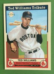 Ted Williams [Red Back] #96 Baseball Cards 2003 Upper Deck Play Ball Prices