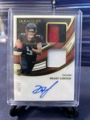 Drake London [Patch Autograph] Football Cards 2022 Panini Immaculate Collection Prices