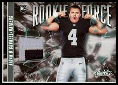 Aidan O'Connell [Holo Silver] #RF-5 Football Cards 2023 Panini Absolute Rookie Force Prices