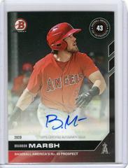 Brandon Marsh #T8A Baseball Cards 2020 Bowman Next Baseball America's Top 100 Prospects Autograph Prices