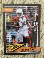 Larry Fitzgerald [Timeless Tributes Orange] #3 Football Cards 2018 Panini Classics Prices