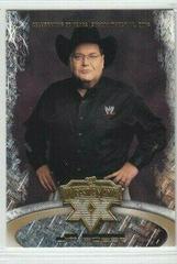 Jim Ross [Gold] Wrestling Cards 2004 Fleer WWE WrestleMania XX Prices