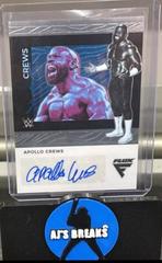 Apollo Crews Wrestling Cards 2022 Panini Chronicles WWE Flux Autographs Prices