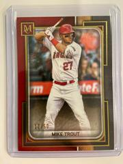 Mike Trout [Ruby] #26 Baseball Cards 2023 Topps Museum Collection Prices
