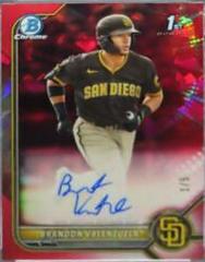 Brandon Valenzuela [Red] #BSPA-BV Baseball Cards 2022 Bowman Chrome Sapphire Autographs Prices