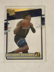 Anthony Edwards [Gold] #96 Basketball Cards 2020 Panini Clearly Donruss Prices