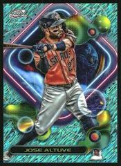 Jose Altuve [Aqua Equinox] Baseball Cards 2023 Topps Cosmic Chrome Prices