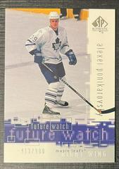 Alexei Ponikarovsky #124 Hockey Cards 2000 SP Authentic Prices