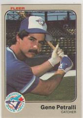 Gene Petralli #439 Baseball Cards 1983 Fleer Prices