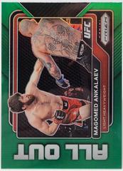 Magomed Ankalaev [Green] Ufc Cards 2023 Panini Prizm UFC All Out Prices