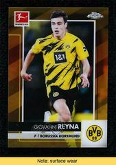 Giovanni Reyna [Gold Refractor] #33 Soccer Cards 2020 Topps Chrome Bundesliga Prices