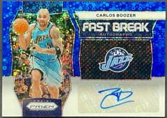 Carlos Boozer [Blue] #25 Basketball Cards 2023 Panini Prizm Fast Break Autograph Prices