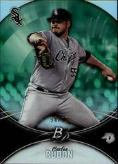 Carlos Rodon [Green] Baseball Cards 2016 Bowman Platinum Prices