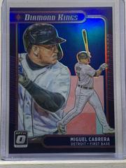 Miguel Cabrera [Holo] #10 Baseball Cards 2021 Panini Donruss Optic Prices