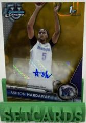 Ashton Hardaway [Gold Lava] #BCPA-AHA Basketball Cards 2023 Bowman Chrome University Prospects Autographs Prices