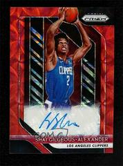 Shai Gilgeous Alexander [Choice Prizm] Basketball Cards 2018 Panini Prizm Rookie Signatures Prices