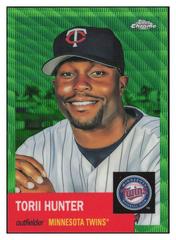 Torii Hunter [Green Wave] #46 Baseball Cards 2022 Topps Chrome Platinum Anniversary Prices