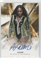 Naomi [Gold] #A-NA Wrestling Cards 2019 Topps WWE Undisputed Autographs Prices