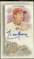 Randy Johnson [Black Frame] #MA-RJ Baseball Cards 2022 Topps Allen & Ginter Mini Autographs Prices