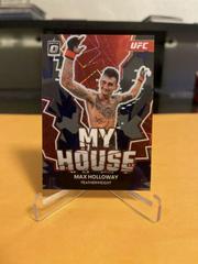 Max Holloway [Purple Velocity] #3 Ufc Cards 2023 Panini Donruss Optic UFC My House Prices