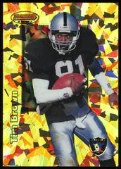 Tim Brown [Atomic Refractor] Football Cards 1998 Bowman's Best Prices