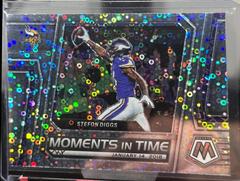 Stefon Diggs [No Huddle Silver] #MT-12 Football Cards 2023 Panini Mosaic Moments in Time Prices