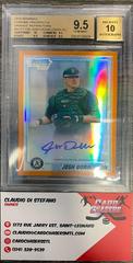 Josh Donaldson [Orange Refractor Autograph] #BCP113 Baseball Cards 2010 Bowman Chrome Prospects Prices