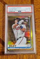 Austin Riley [Gold Refractor] #37 Baseball Cards 2019 Topps Chrome Update Prices