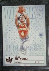Kobe Bufkin [Ruby] #20 Basketball Cards 2023 Panini Court Kings Works in Progress Prices
