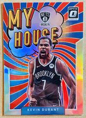 Kevin Durant [Holo] #5 Basketball Cards 2021 Panini Donruss Optic My House Prices