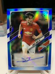 Daniel James [Blue Refractor] Soccer Cards 2020 Topps Chrome UEFA Champions League Autographs Prices