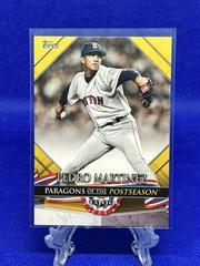 Pedro Martinez [Gold] #PP-21 Baseball Cards 2022 Topps Update Paragons of the Postseason Prices