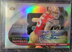 George Kittle [Signature] #BTN-GKI Football Cards 2021 Panini Playoff Behind the Numbers Prices