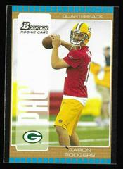 Aaron Rodgers [Bronze] Football Cards 2005 Bowman Prices