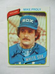 Mike Proly #399 Baseball Cards 1980 Topps Prices