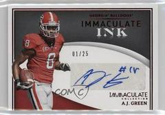 A. J. Green [Ruby] #IN-AGR Football Cards 2022 Panini Immaculate Collegiate Ink Autographs Prices
