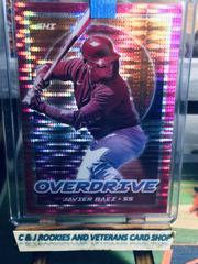 Javier Baez [Pink Pulsar] #1 Baseball Cards 2021 Panini Chronicles Overdrive Prices