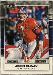 John Elway [Goal Line] #127 Football Cards 2017 Panini Playoff Prices