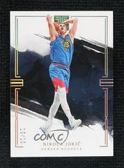 Nikola Jokic [Holo Gold] #14 Basketball Cards 2022 Panini Impeccable Prices