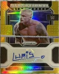 Dexter Lumis [Gold Prizm] #SS-DLM Wrestling Cards 2022 Panini Prizm WWE Sensational Signatures Prices