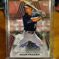 Adam Frazier [Red] Baseball Cards 2023 Topps Series 1 Stars Autographs Prices