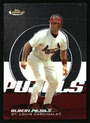 Albert Pujols #5 Baseball Cards 2005 Finest Prices