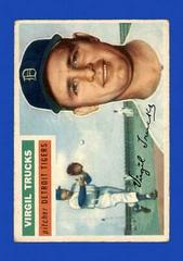 Virgil Trucks [White Back] #117 Baseball Cards 1956 Topps Prices